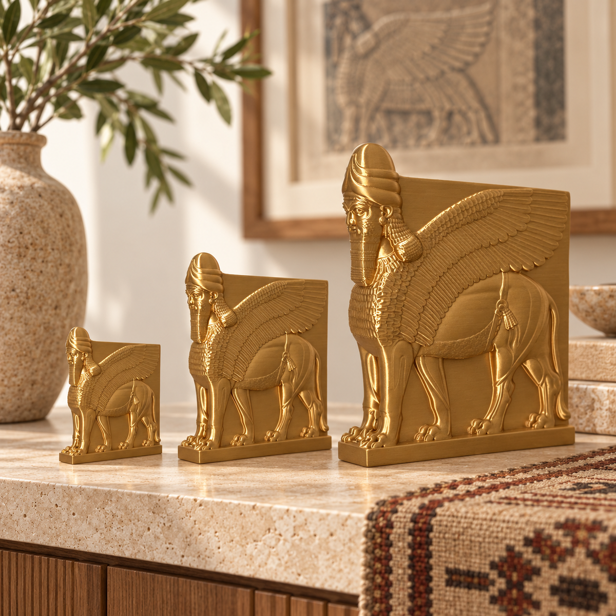 Lamassu - Assyrian Winged Bull