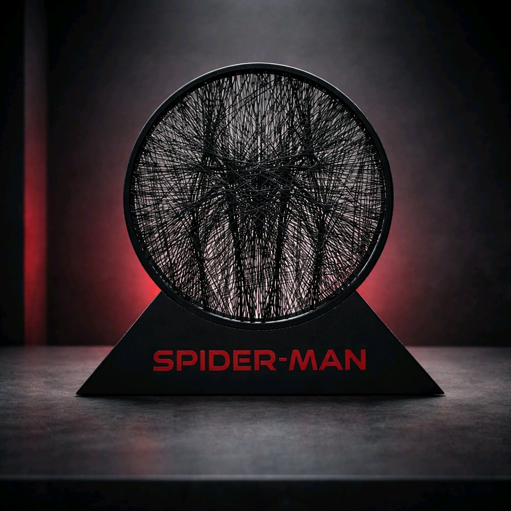 Spider-Man String Display