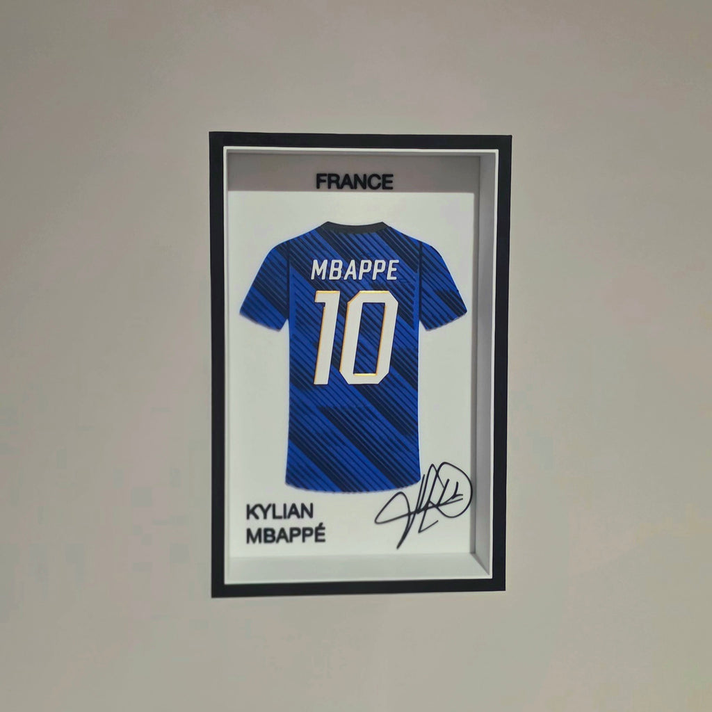 Kylian Mbappé France Shadow Box