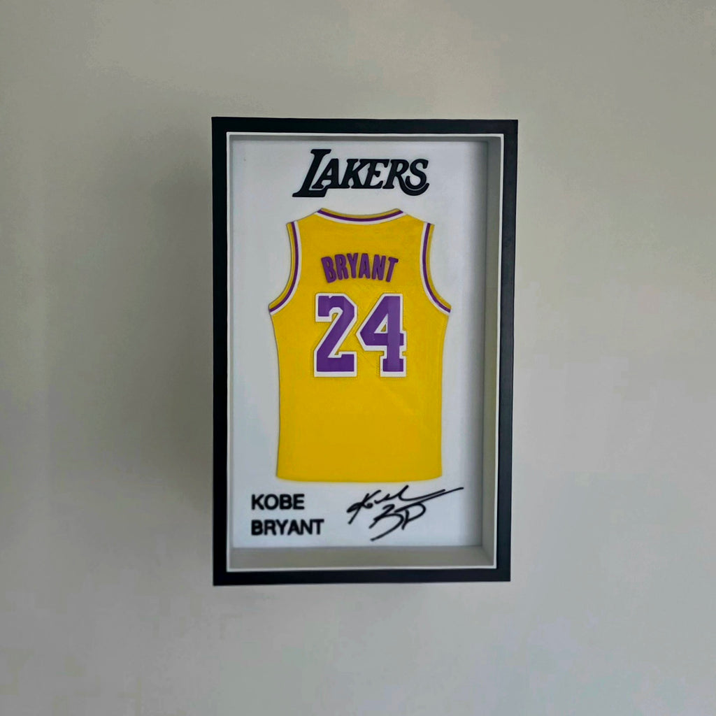 Kobe Bryant Lakers Shadow Box