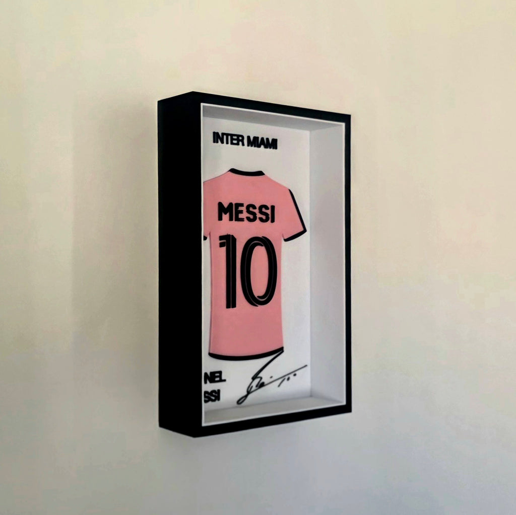 Lionel Messi Inter Miami Shadow Box