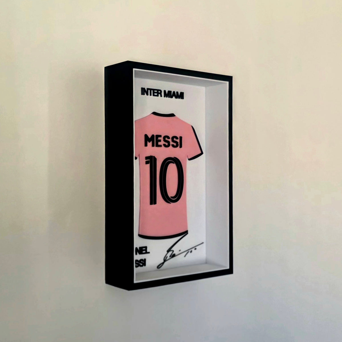 Lionel Messi Inter Miami Shadow Box