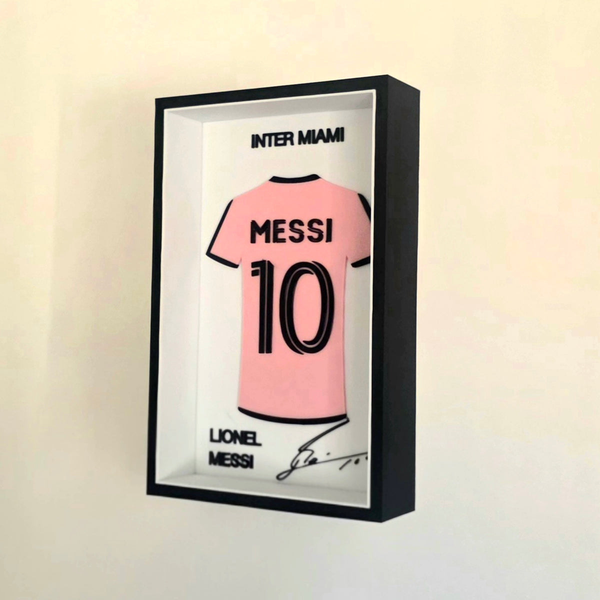 Lionel Messi Inter Miami Shadow Box