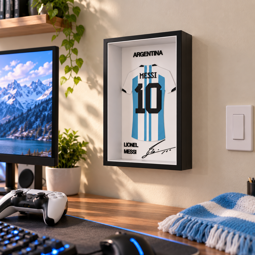 Messi Shadow Box