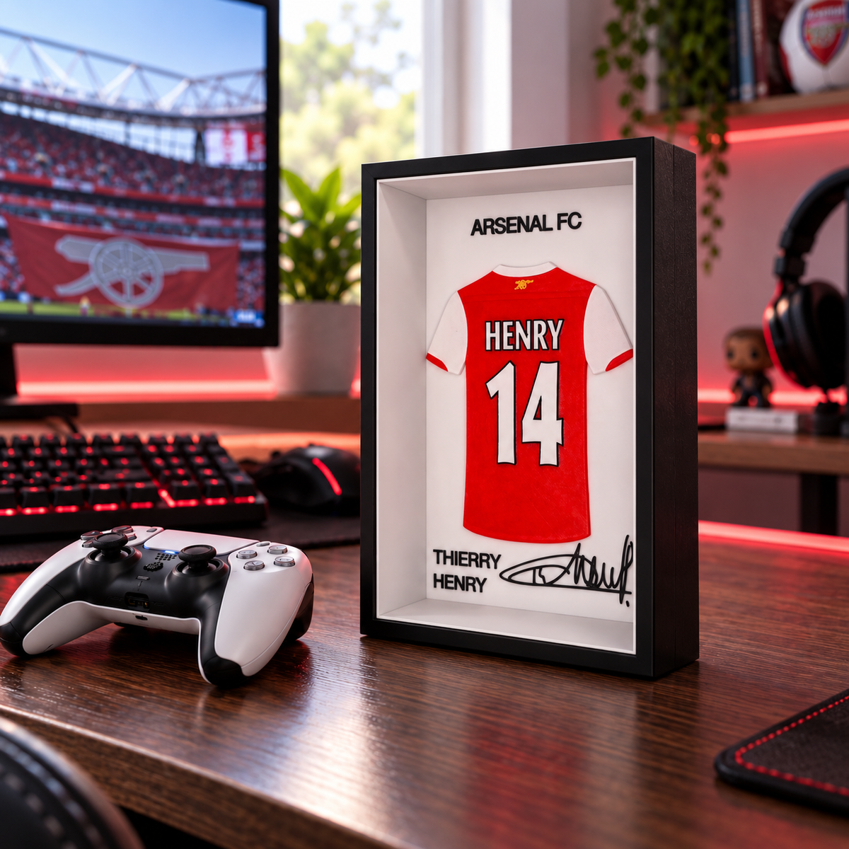 Thierry Henry Arsenal Shadow Box