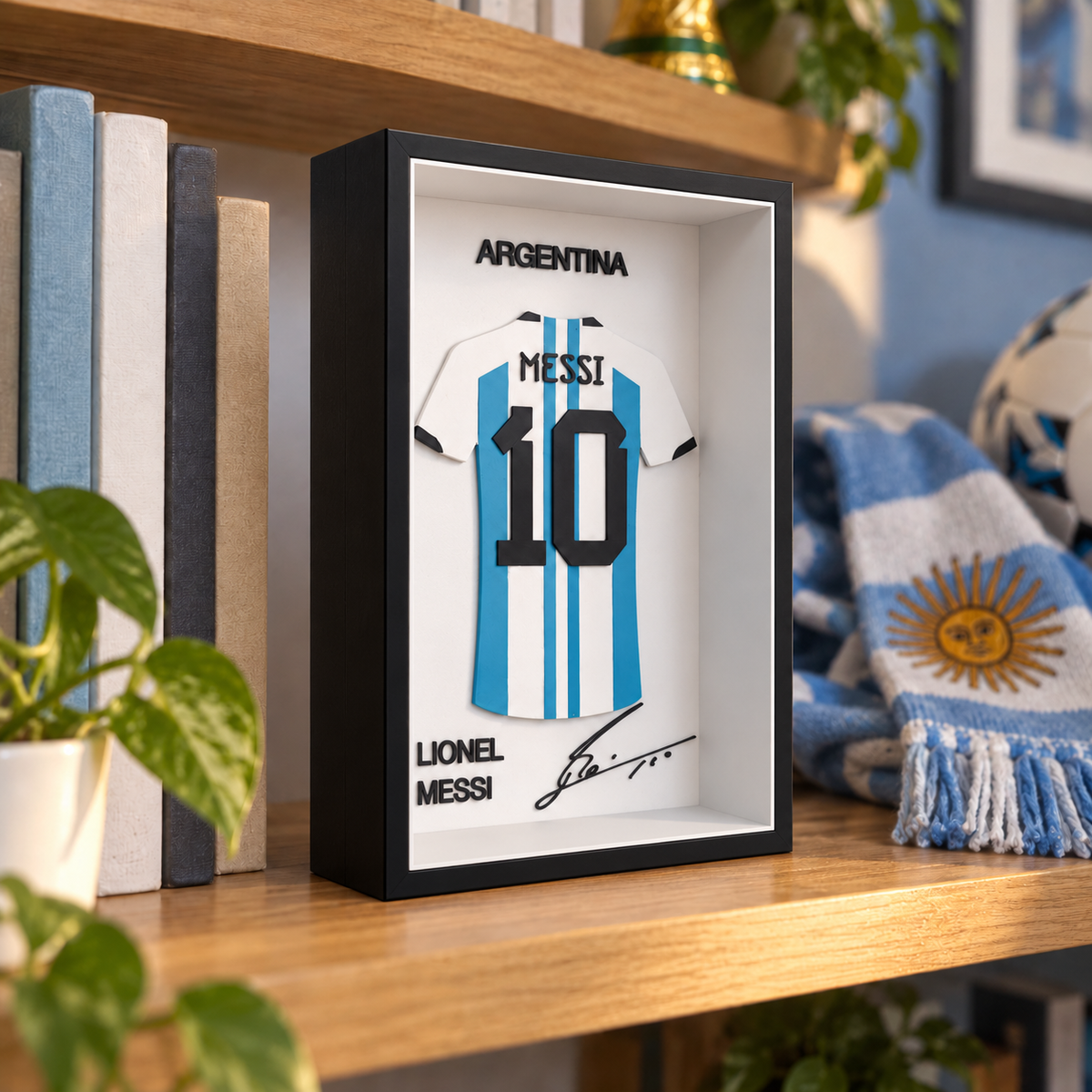 Messi Shadow Box