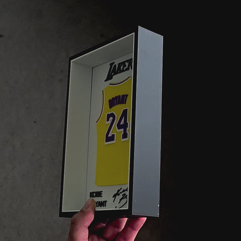 Kobe Bryant Lakers Shadow Box